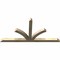 Ekena Millwork Richland Rough Sawn Timber Gable Bracket, Douglas Fir, 84"W x 42"H x 4"D x 4"F, 12/12 Pitch GBW084X42X0404RIC00RDF - alternate 5